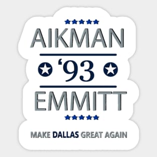 Dallas Cowboys Make Dallas Great Again Troy Aikman - hopeeeentoday #18 Sticker
